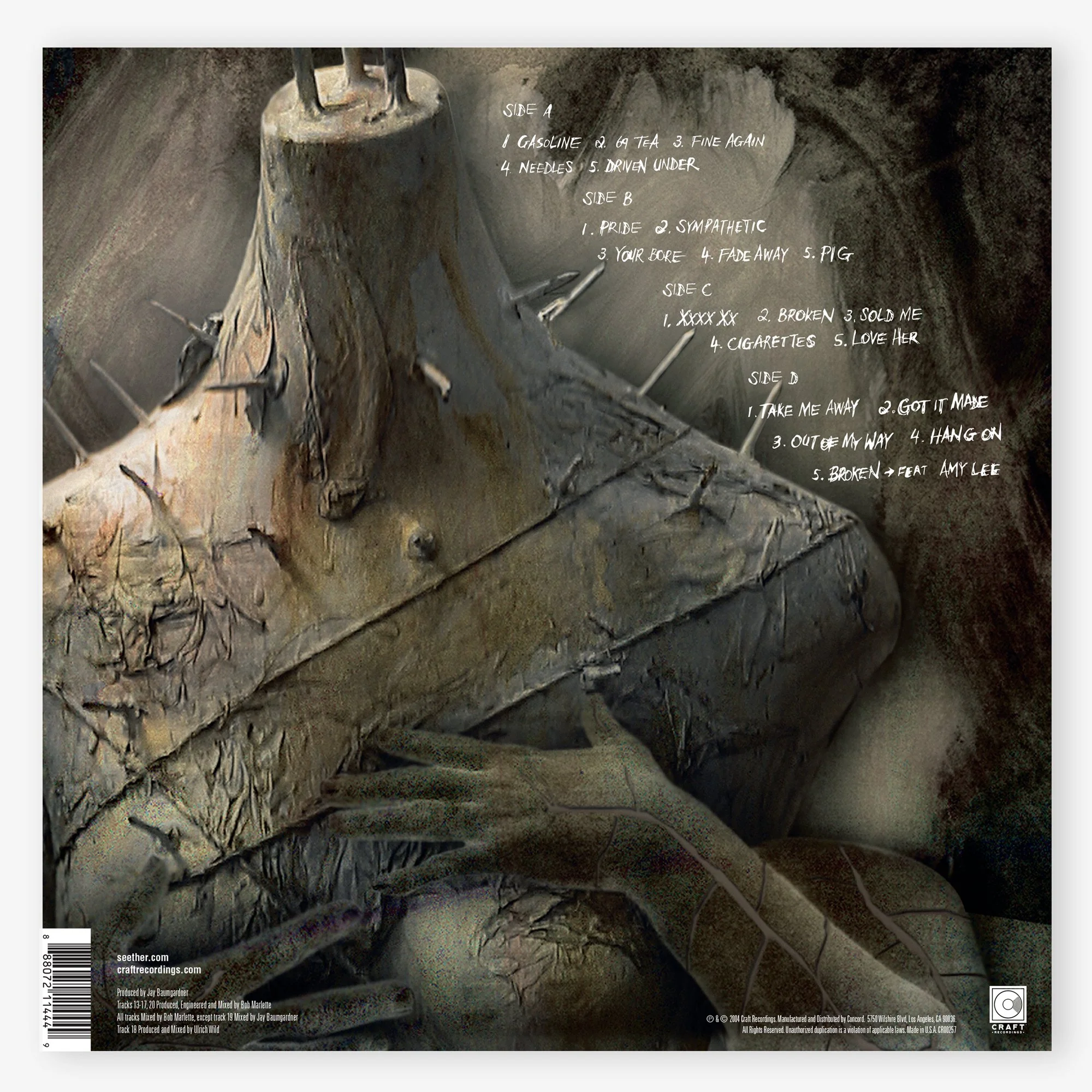 Disclaimer II - Raspberry Red Opaque Vinyl 2LP - Image 2